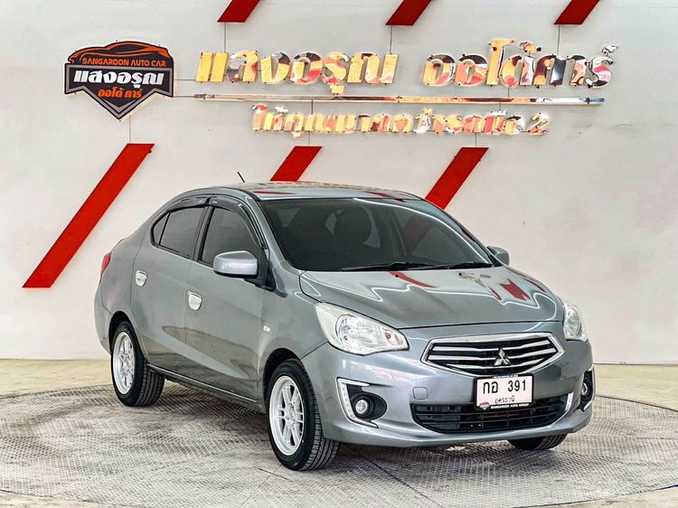 Mitsubishi Attrage 2018 1.2 GLX Sedan เบนซิน ไม่ติดแก๊ส เกียร์อัตโนมัติ เทา รูปที่ 3