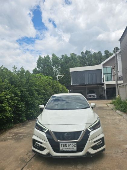 Nissan Almera 2020 1.0 VL เบนซิน ไม่ติดแก๊ส เกียร์อัตโนมัติ ขาว รูปที่ 3