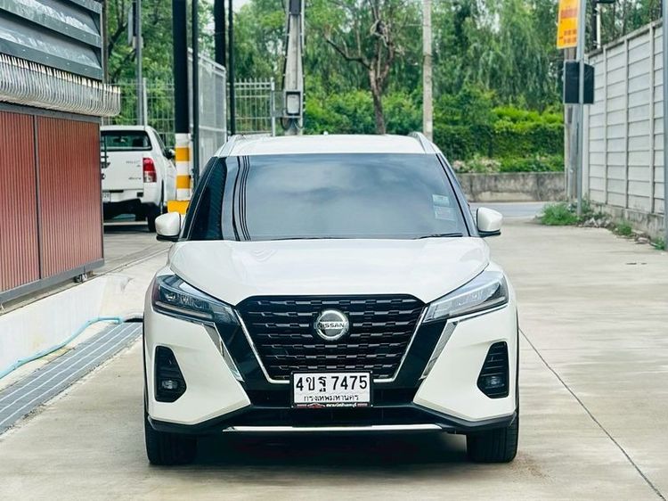 Nissan Kicks 2023 1.2 V Utility-car เบนซิน ไม่ติดแก๊ส เกียร์อัตโนมัติ ขาว รูปที่ 2