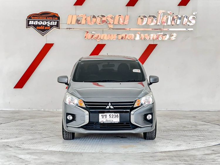 Mitsubishi Attrage 2020 1.2 GLX Sedan เบนซิน ไม่ติดแก๊ส เกียร์อัตโนมัติ เทา รูปที่ 2