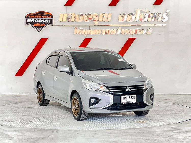 Mitsubishi Attrage 2020 1.2 GLX Sedan เบนซิน ไม่ติดแก๊ส เกียร์อัตโนมัติ เทา รูปที่ 3