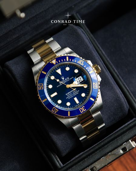 Rolex Submariner 126613LB Blue Dial Yellow Gold Two-Tone Oyster 2023 41mm. Fullset 