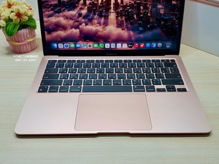 MacbookAir (Retina13-inch, 2020) M1 8-Core CPU 7-Core GPU SSD 256Gb Ram 8Gb Gold ครบกล่อง คุ้ม น่าใช้ รูปที่ 11