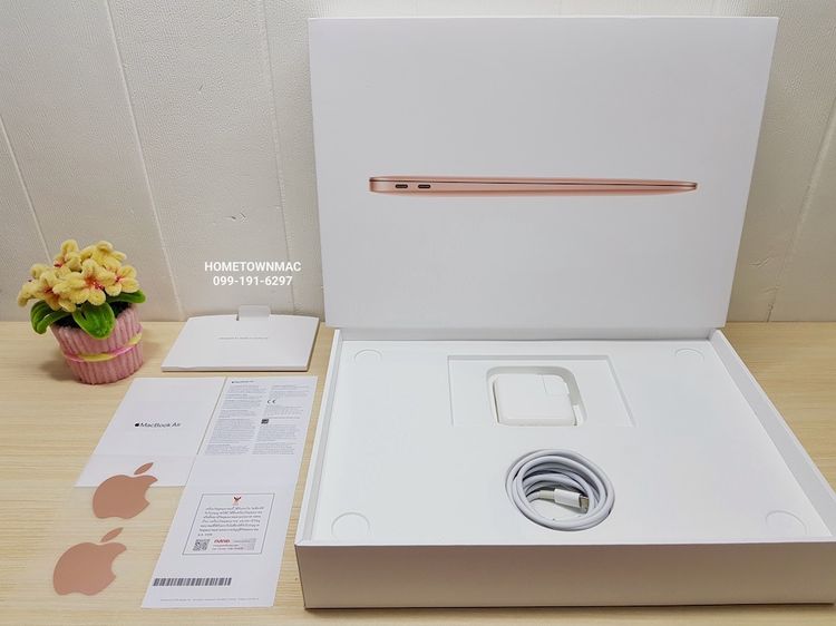 MacbookAir (Retina13-inch, 2020) M1 8-Core CPU 7-Core GPU SSD 256Gb Ram 8Gb Gold ครบกล่อง คุ้ม น่าใช้ รูปที่ 2