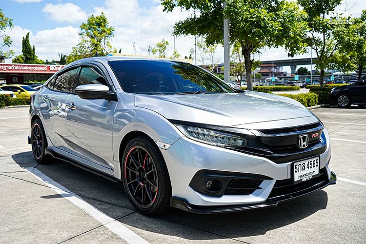 Honda Civic 2016 1.5 Turbo RS Sedan เบนซิน ไม่ติดแก๊ส เกียร์อัตโนมัติ เทา รูปที่ 3