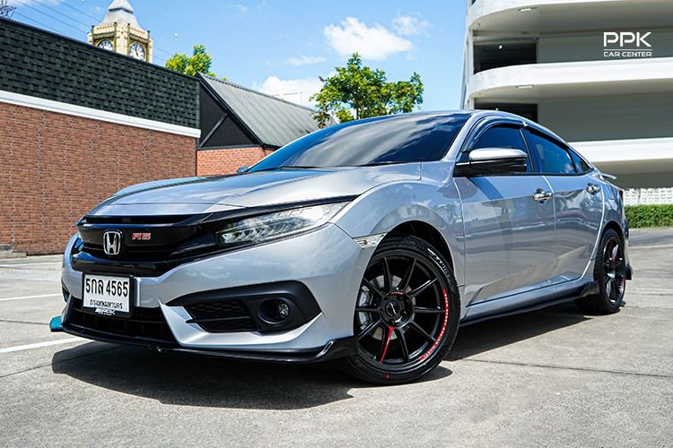 Honda Civic 2016 1.5 Turbo RS Sedan เบนซิน ไม่ติดแก๊ส เกียร์อัตโนมัติ เทา