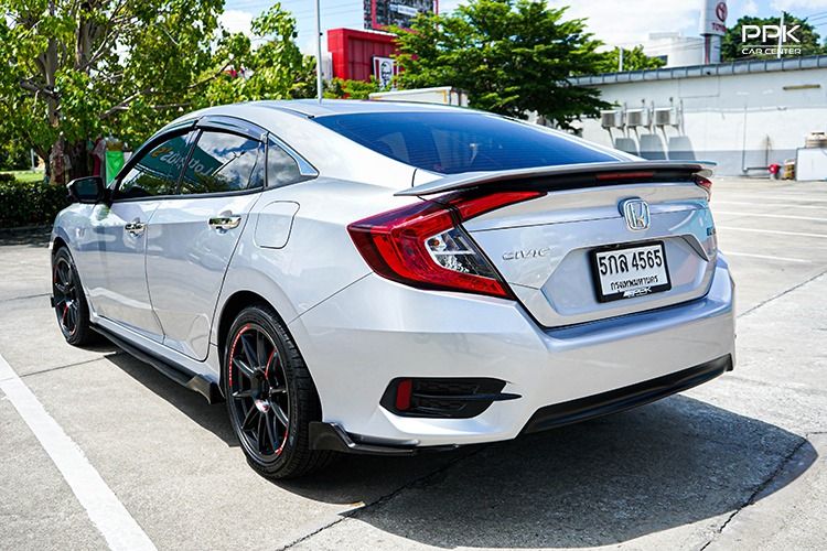 Honda Civic 2016 1.5 Turbo RS Sedan เบนซิน ไม่ติดแก๊ส เกียร์อัตโนมัติ เทา รูปที่ 4