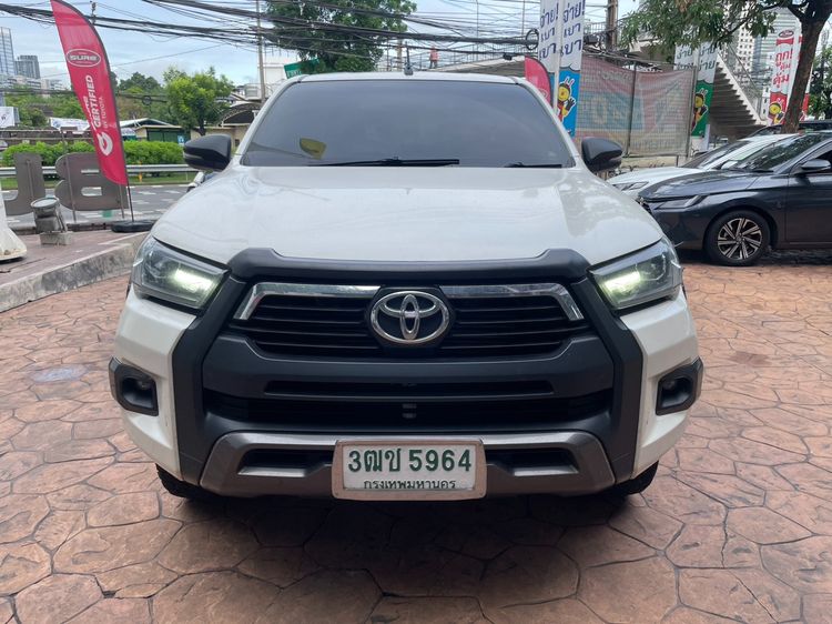 Toyota Hilux Revo 2020 2.4 Prerunner G Rocco Pickup ดีเซล ไม่ติดแก๊ส เกียร์อัตโนมัติ ขาว รูปที่ 2