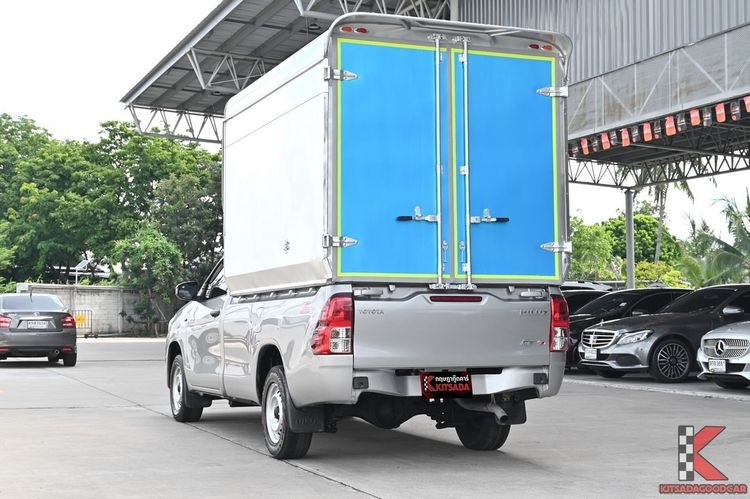 Toyota Hilux Revo 2022 2.4 Entry Pickup ดีเซล ไม่ติดแก๊ส เกียร์ธรรมดา บรอนซ์เงิน รูปที่ 3