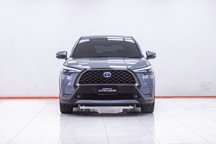 Toyota Corolla Cross 2021 1.8 HEV Premium Utility-car ไฮบริด ไม่ติดแก๊ส เกียร์อัตโนมัติ เทา รูปที่ 4