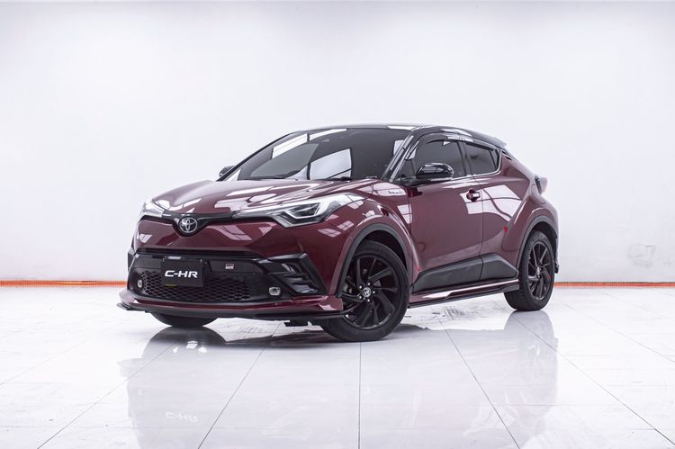 รถ Toyota C-HR 1.8 HEV GR Sport สี แดง