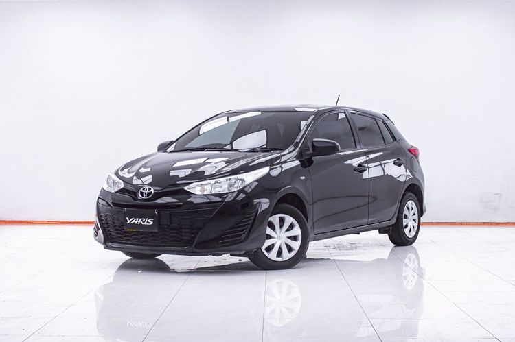 Toyota Yaris 2019 1.2 J Eco Sedan เบนซิน ไม่ติดแก๊ส เกียร์อัตโนมัติ ดำ