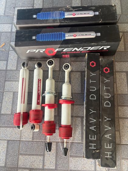 ขายโช๊คน้ำมันโปรเฟนเดอร์จัมโบ้รีโว่ยกสูงพรีรันเนอร์ 2WD, 4WD