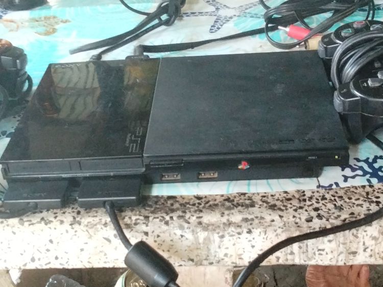 Sony PS2 (Playstation 2) เครื่องเกมส์โซนี่ เพลย์สเตชั่น เชื่อมต่อไร้สายไม่ได้ PlayStation 2