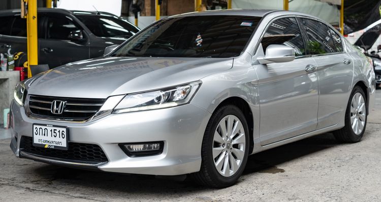 Honda Accord 2014 2.0 EL i-VTEC Sedan เบนซิน ไม่ติดแก๊ส เกียร์อัตโนมัติ เทา รูปที่ 2