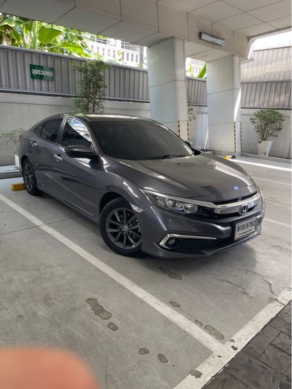 Honda Civic 2019 1.8 EL i-VTEC เบนซิน ไม่ติดแก๊ส เกียร์อัตโนมัติ บรอนซ์เงิน รูปที่ 2