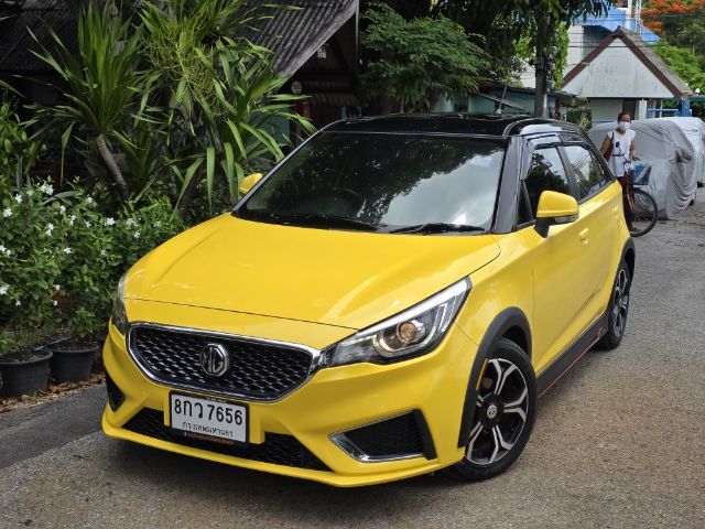 MG MG3 2019 1.5 X Sedan เบนซิน ไม่ติดแก๊ส เกียร์อัตโนมัติ เหลือง