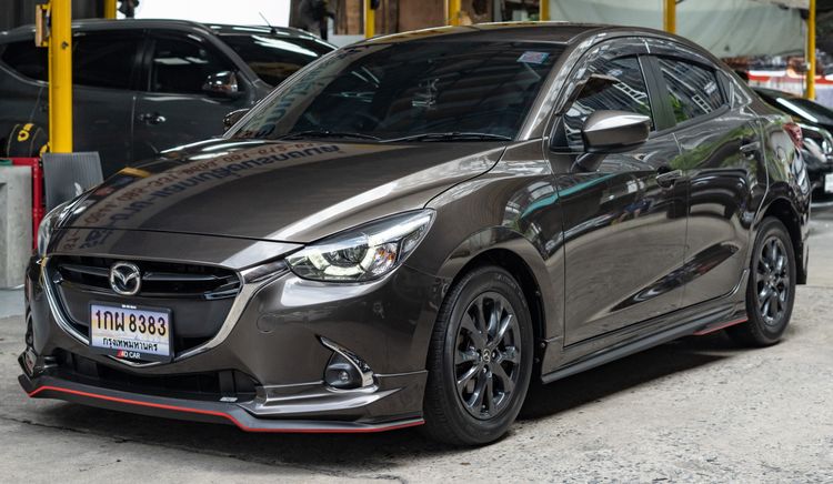 Mazda Mazda 2 2019 1.3 High Connect Sedan เบนซิน ไม่ติดแก๊ส เกียร์อัตโนมัติ น้ำตาล รูปที่ 2