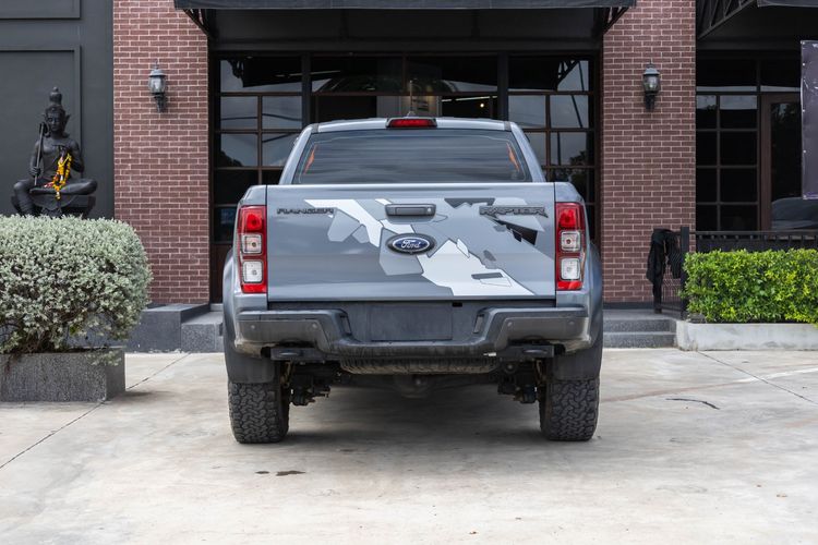 Ford Ranger 2019 Raptor 2.0 Bi-Turbo 4WD Pickup ดีเซล ไม่ติดแก๊ส เกียร์อัตโนมัติ เทา รูปที่ 3