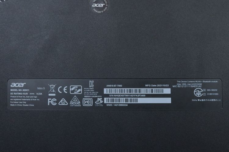 ACER NITRO 5 Core i7-11800H.RTX3050 RAM16.512GB รูปที่ 17