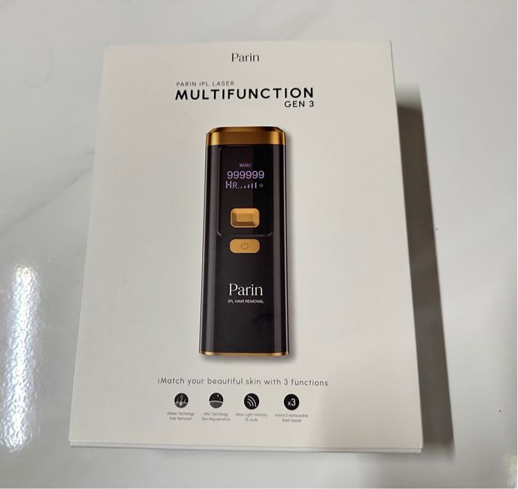 ของใช้ส่วนตัว  Parin เครื่องเลเซอร์กำจัดขน IPL Gen3