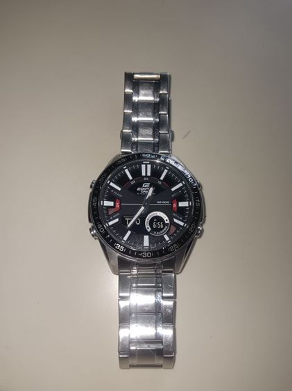 เงิน นาฬิกาข้อมือผู้ชาย CASIO EDIFICE 