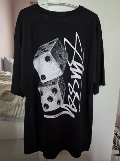 เสื้อยืด Stussy :Tall Dice T-Shirt สีดำ มือ1 รูปที่ 2