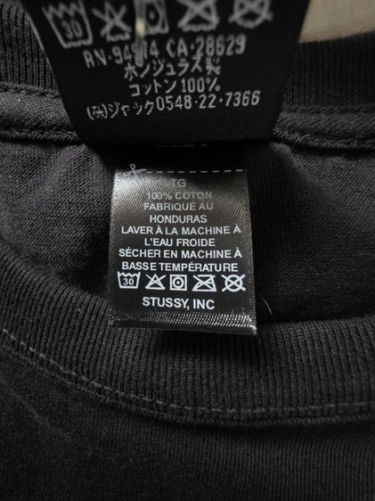 เสื้อยืด Stussy :Tall Dice T-Shirt สีดำ มือ1 รูปที่ 6
