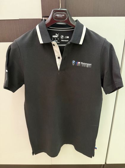 ดำ แขนสั้น อื่นๆ เสื้อโปโล Puma x BMW Motorsport ไซส์ S รอบอก 38 นิ้ว สภาพใหม่มาก