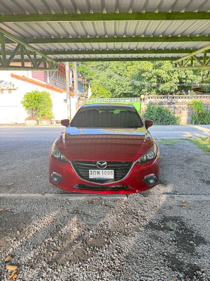 Mazda Mazda3 2014 2.0 C Sedan เบนซิน ไม่ติดแก๊ส เกียร์อัตโนมัติ แดง