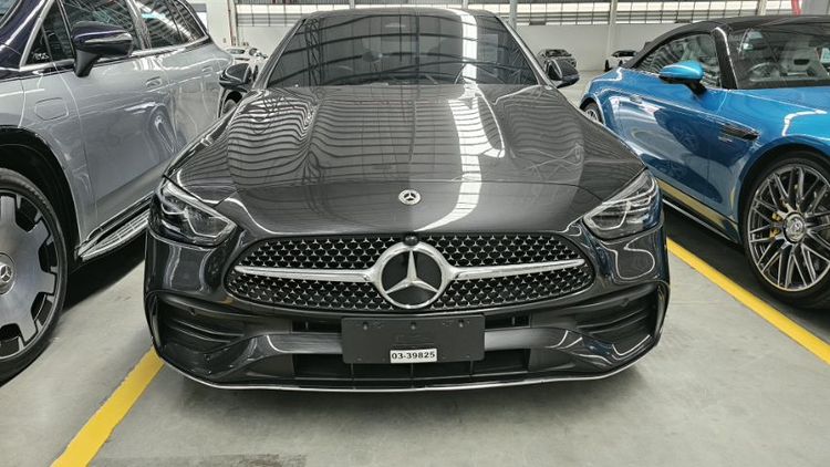 Mercedes-Benz C-Class 2025 C220 Sedan ดีเซล เกียร์อัตโนมัติ เทา รูปที่ 2