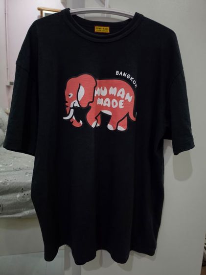 เสื้อยืด Human Made Elephant T-Shirt Bangkok Exclusive สีดำ สภาพใหม่