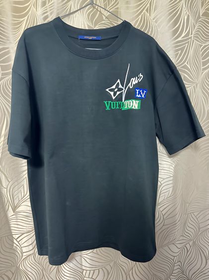 ดำ แขนสั้น เสื้อ Louis Vuitton