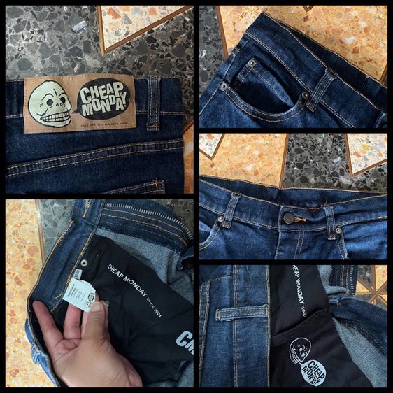 📌CHEAP MONDAY 👖 เอว30-31 รูปที่ 5
