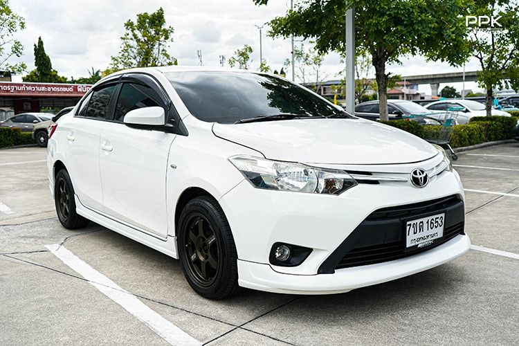 Toyota Vios 2014 1.5 J Sedan เบนซิน ไม่ติดแก๊ส เกียร์อัตโนมัติ ขาว รูปที่ 3
