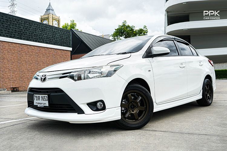 Toyota Vios 2014 1.5 J Sedan เบนซิน ไม่ติดแก๊ส เกียร์อัตโนมัติ ขาว
