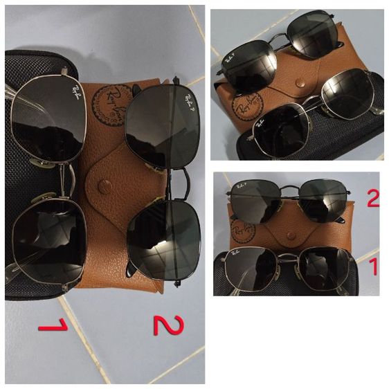 RayBan RAM4770AA 54mm.RayBan Hexagonal RB3548N 54mm.