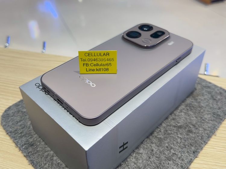 (ติดจอง)OPPO Find X9 Pro 512GB ประกันศูนย์ไทย4เดือนกว่า ครบกล่อง รูปที่ 9