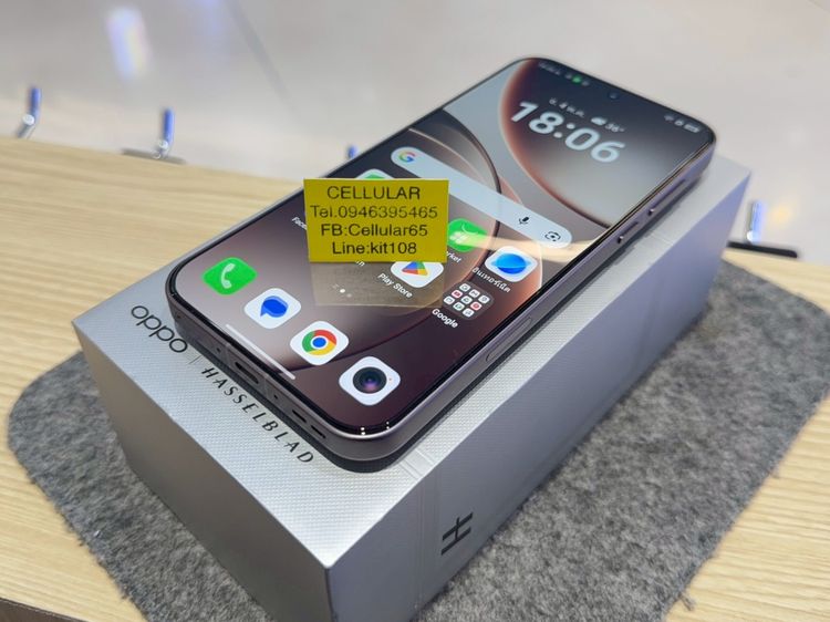 (ติดจอง)OPPO Find X9 Pro 512GB ประกันศูนย์ไทย4เดือนกว่า ครบกล่อง รูปที่ 5
