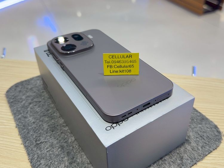 (ติดจอง)OPPO Find X9 Pro 512GB ประกันศูนย์ไทย4เดือนกว่า ครบกล่อง รูปที่ 10