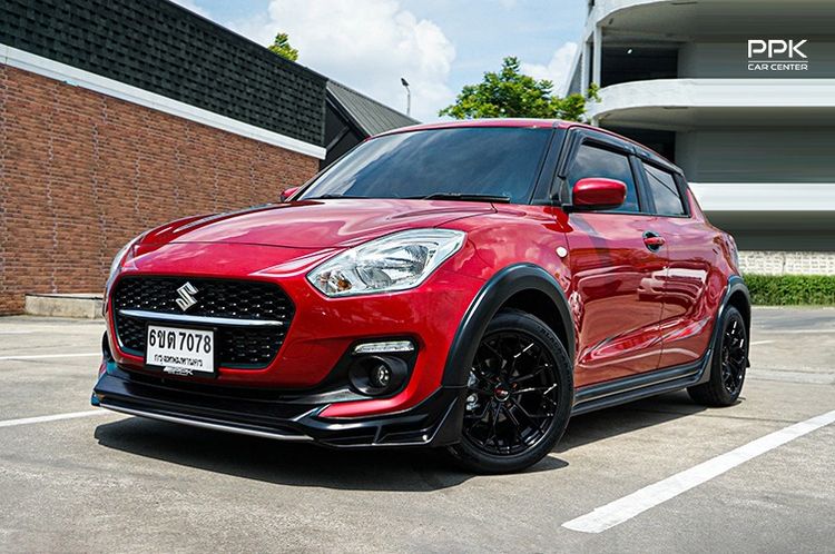 Suzuki Swift 2022 1.2 GL Plus Sedan เบนซิน ไม่ติดแก๊ส เกียร์อัตโนมัติ แดง