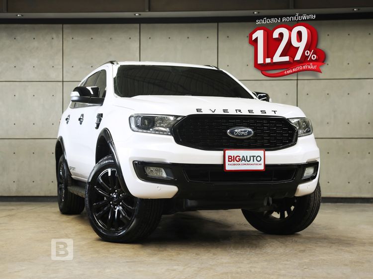 รถ Ford Everest 2.0 Titanium Sport สี เทา