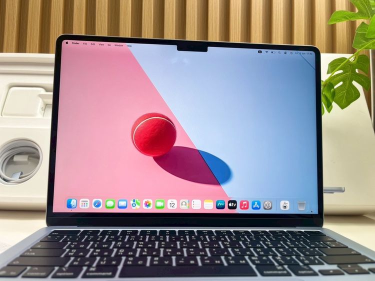 MacBook Air 13.6-inch M4 2025 Ram16GB SSD256GB SkyBlue apple care 29 April 2027  รูปที่ 4
