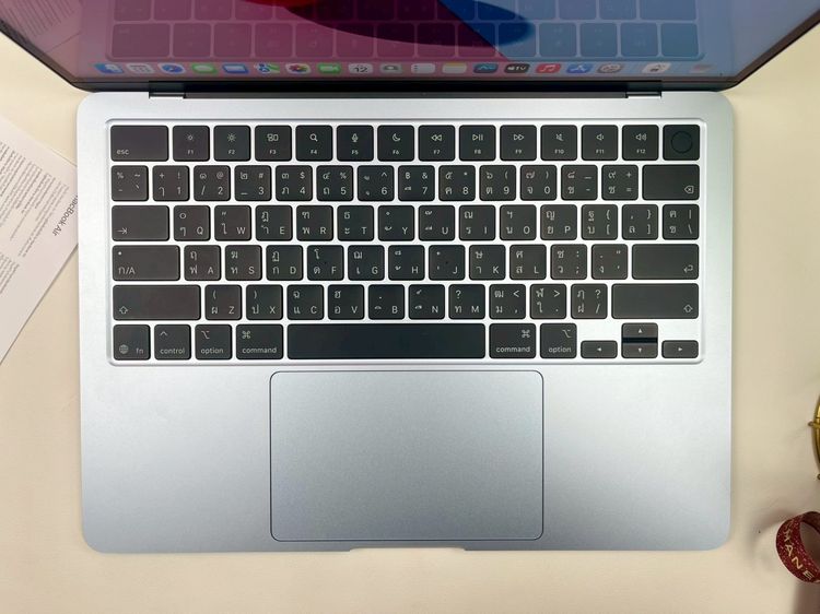 MacBook Air 13.6-inch M4 2025 Ram16GB SSD256GB SkyBlue apple care 29 April 2027  รูปที่ 5