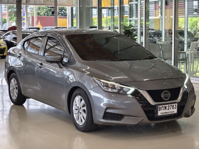 Nissan Almera 2020 1.0 V Sedan เบนซิน ไม่ติดแก๊ส เกียร์อัตโนมัติ เทา