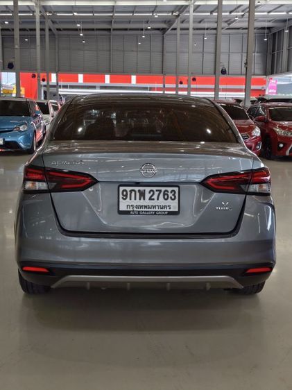 Nissan Almera 2020 1.0 V Sedan เบนซิน ไม่ติดแก๊ส เกียร์อัตโนมัติ เทา รูปที่ 4