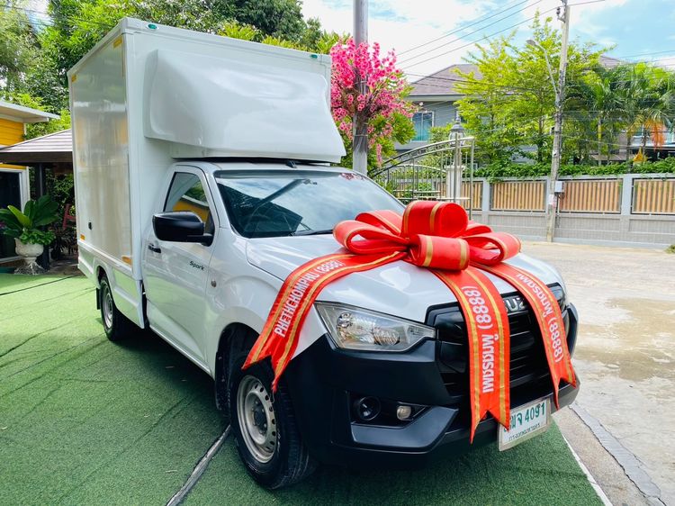 Isuzu D-MAX 2021 1.9 B Pickup ดีเซล ไม่ติดแก๊ส เกียร์ธรรมดา ขาว รูปที่ 3