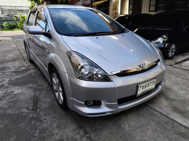 Toyota Wish 2005 2.0 Q Utility-car เบนซิน ไม่ติดแก๊ส เกียร์อัตโนมัติ บรอนซ์เงิน