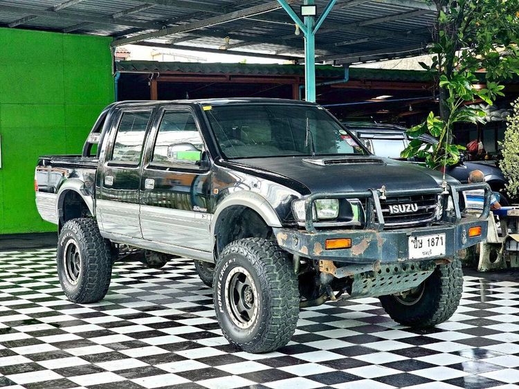 Isuzu Dragon Power 2002 3.0 Rodeo 4WD Pickup ดีเซล ไม่ติดแก๊ส เกียร์ธรรมดา ดำ