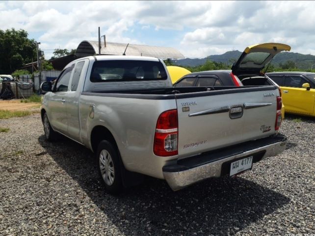 Toyota Hilux Vigo 2012 2.7 Smart Cab J Pickup เบนซิน LPG เกียร์ธรรมดา เทา รูปที่ 4